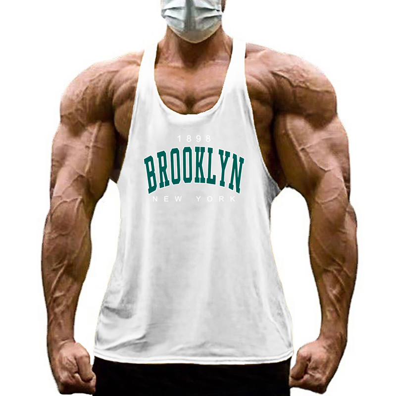 Tank Top Muscle - 1898 Brooklyn New York Print Sport