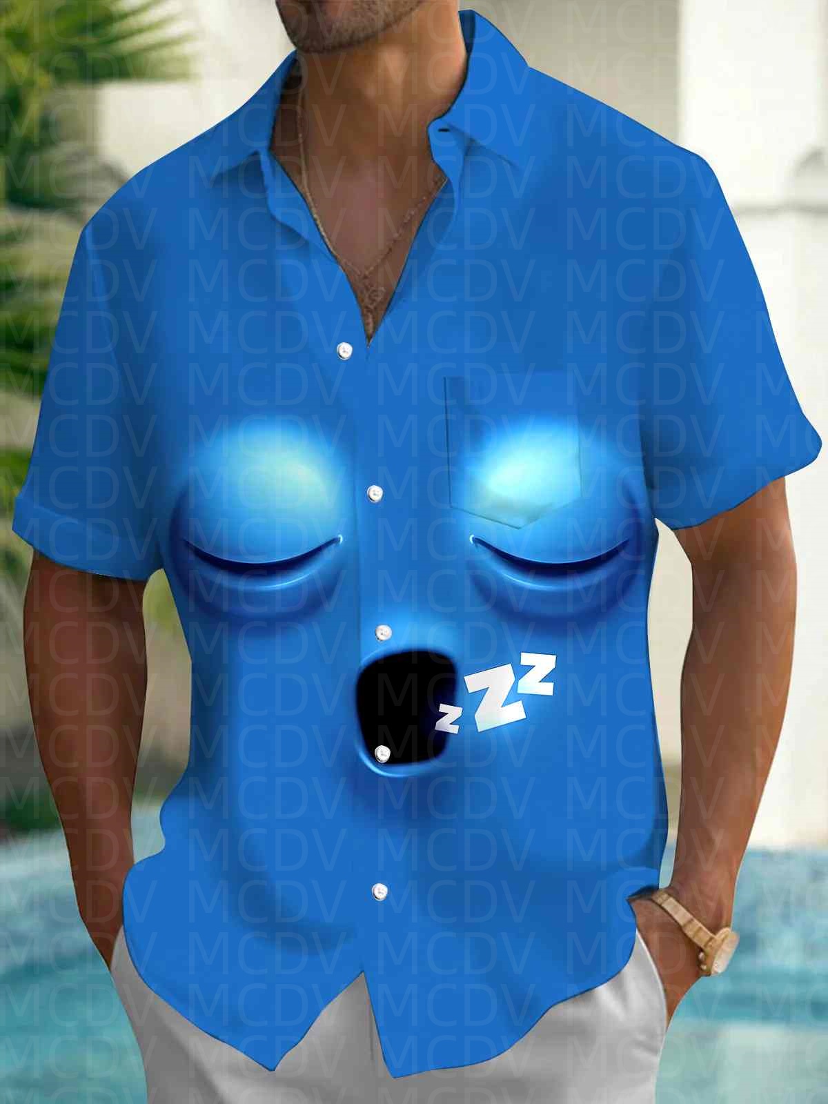 Cute Pattern Men's Hawaiian Sh - Shirt Camp Collar review and price