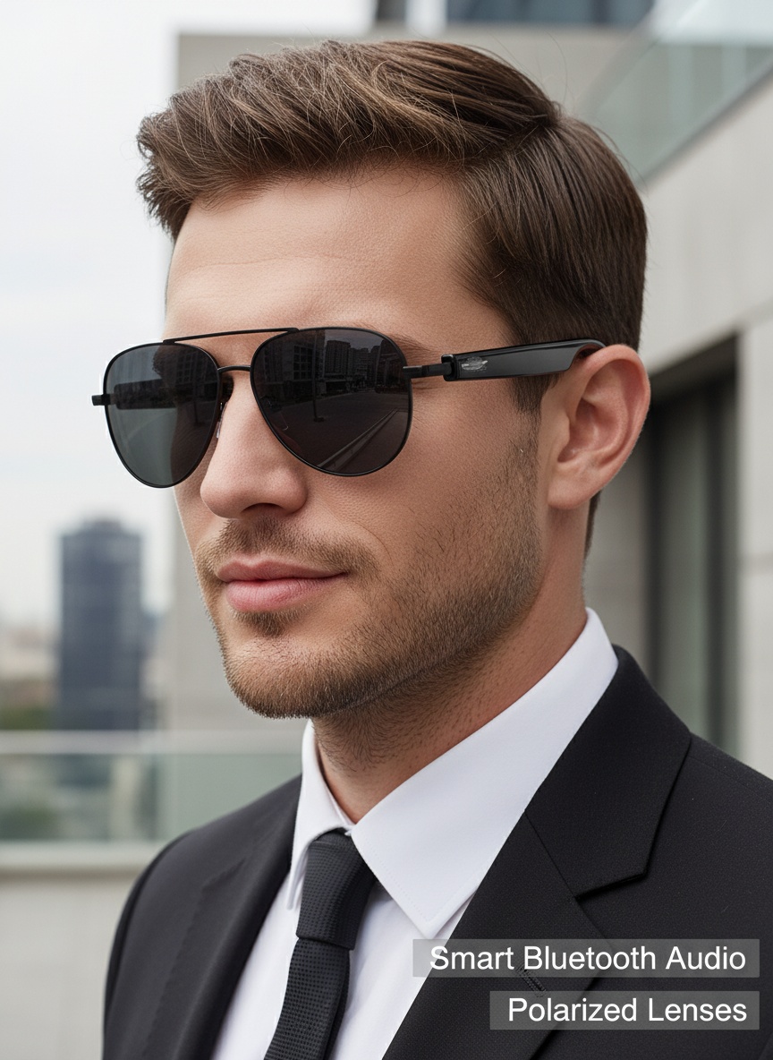 Bluetooth Smart Aviator Sungla - Sunglasses Aviator Polarized review and price
