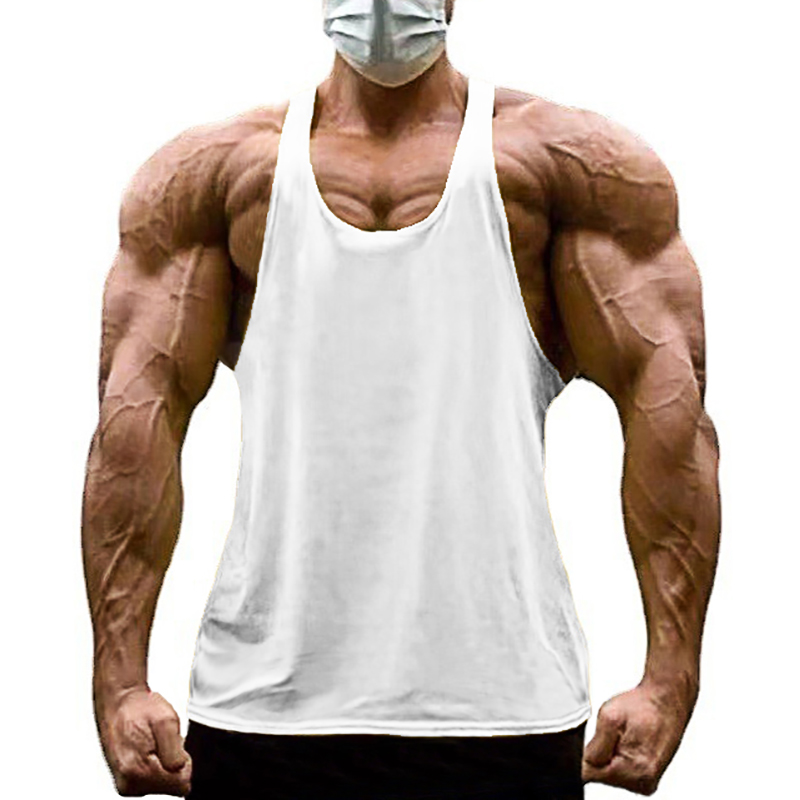 Plain Summer Cotton Breathable - Tank Top Muscle review and price