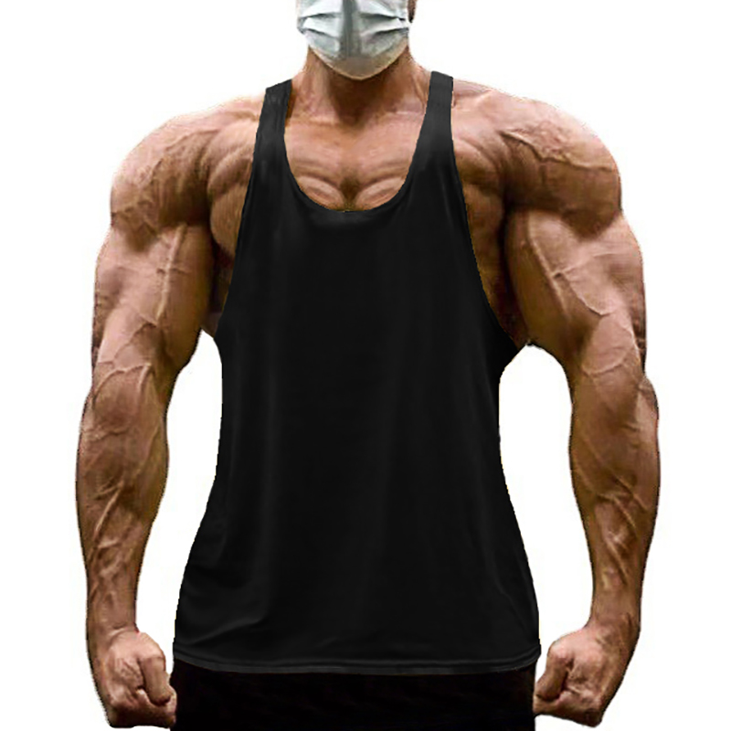 Plain Summer Cotton Breathable - Tank Top Muscle review and price