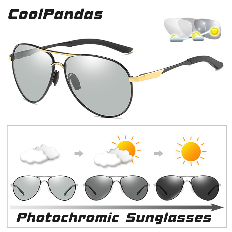 Brand Pilot Photochromic Sungl - Sunglasses Aviator Polarized review and price