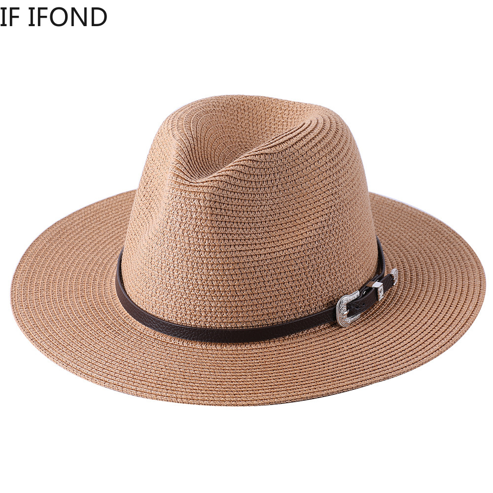 60CM Big Size Fashion Straw Pa - Bucket Hat Straw review and price
