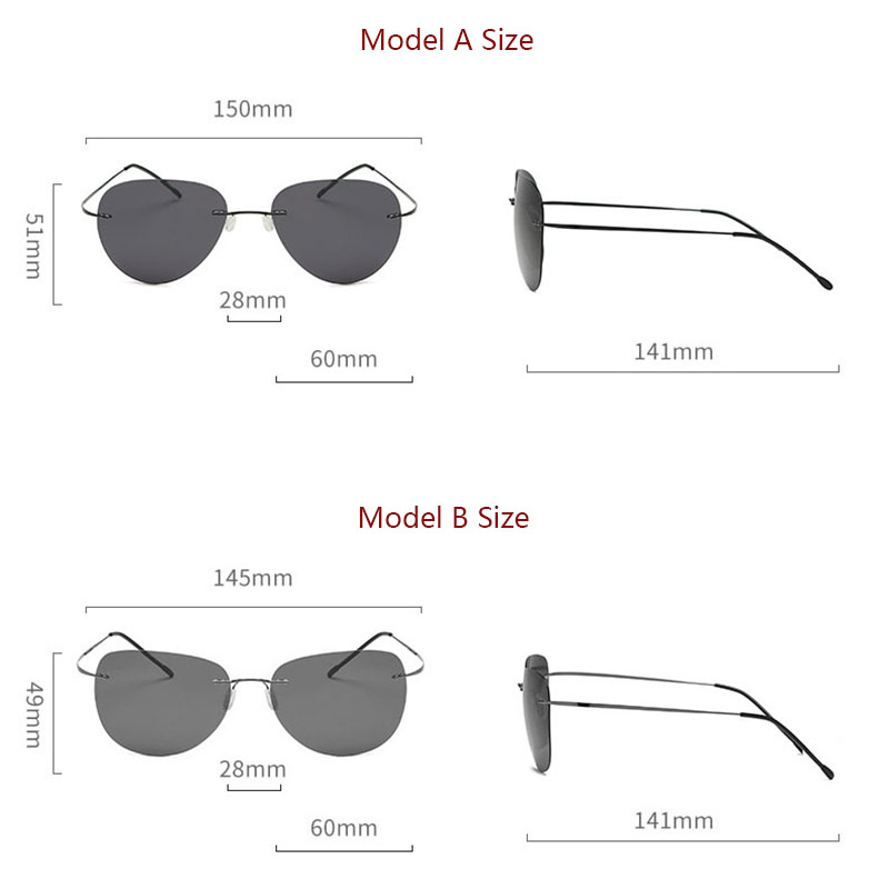 HDCRAFTER Titanium Polarized S - Sunglasses Aviator Polarized review and price