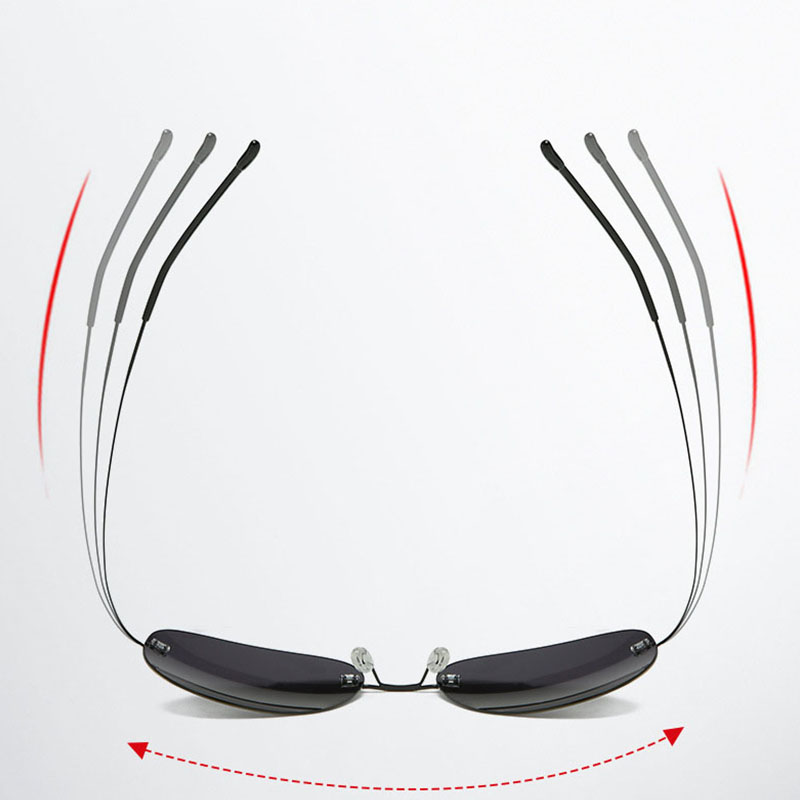 HDCRAFTER Titanium Polarized S - Sunglasses Aviator Polarized review and price