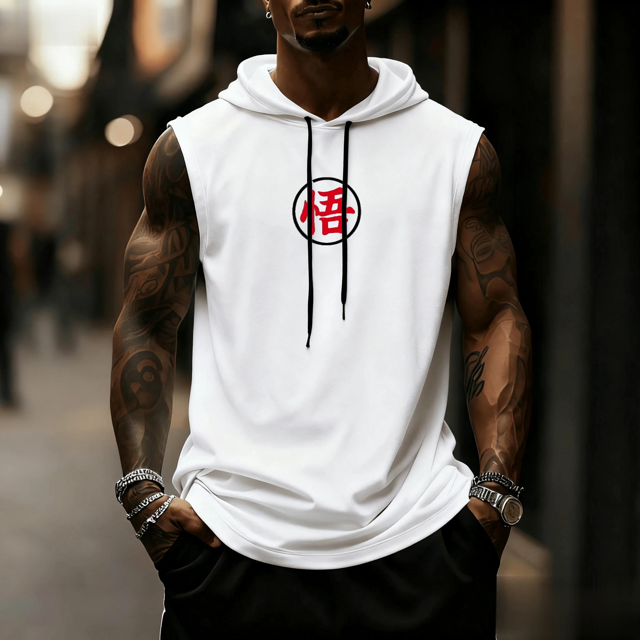 Dragon Ball Goku Anime Men Tan - Tank Top Muscle review and price
