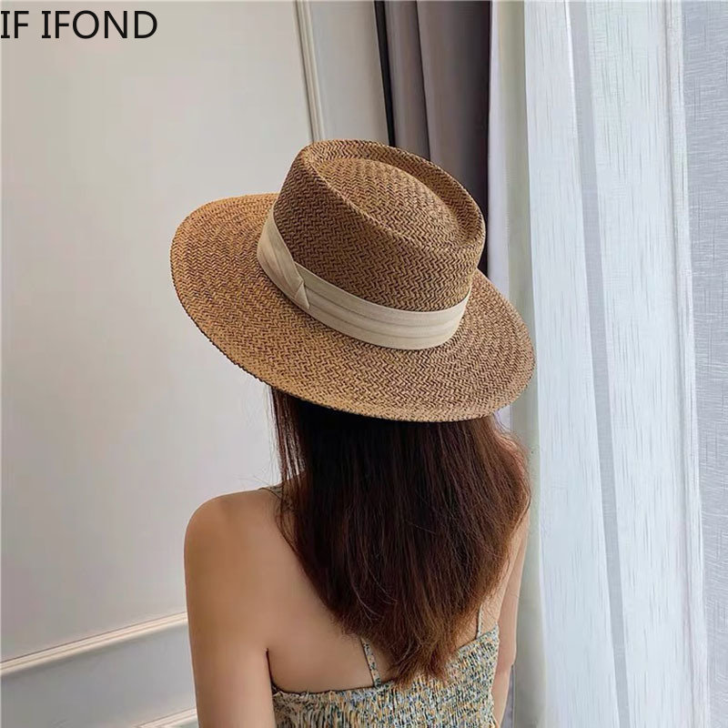 Spring Summer Breathable Straw - Bucket Hat Straw review and price