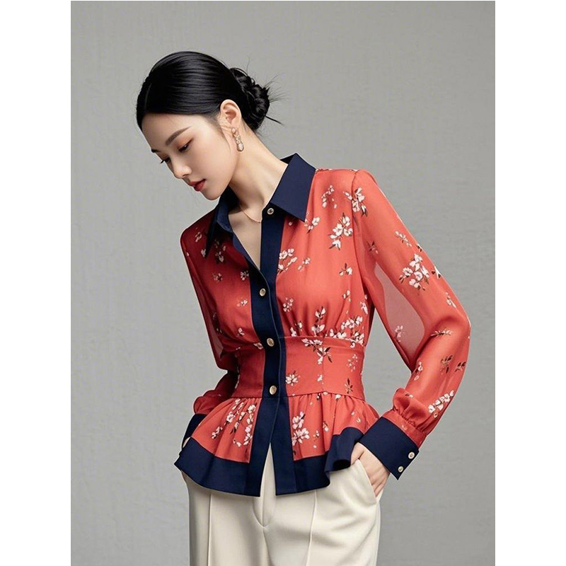 2025 Spring Autumn New Tempera - Shirt Camp Collar review and price