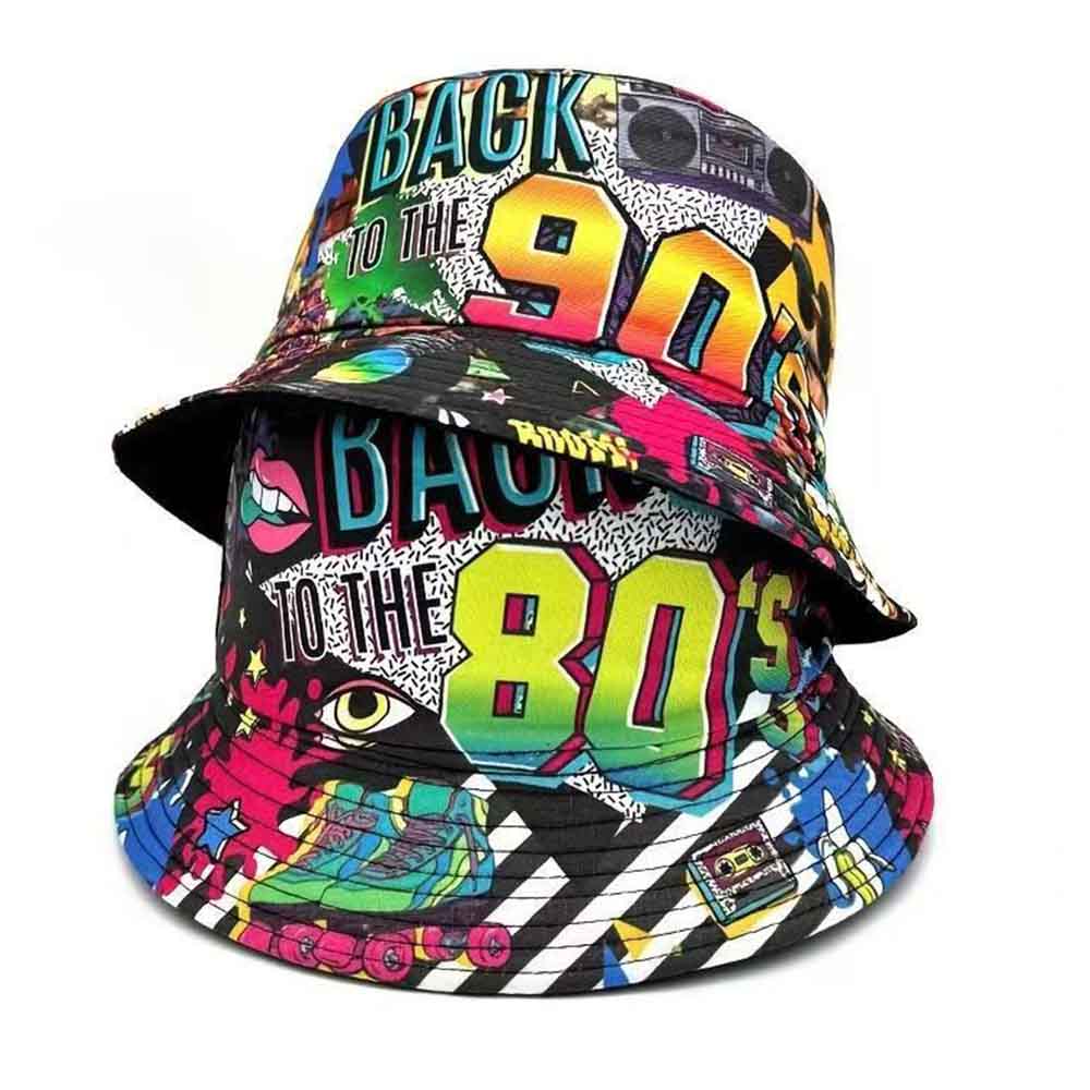 Retro 80 90s vintage Bucket Ha - Packable Hat Nylon review and price