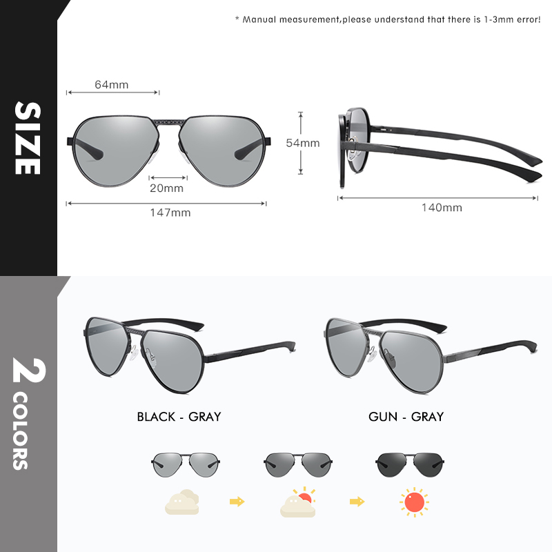 LIOUMO Aluminum Magnesium Fram - Sunglasses Aviator Polarized review and price